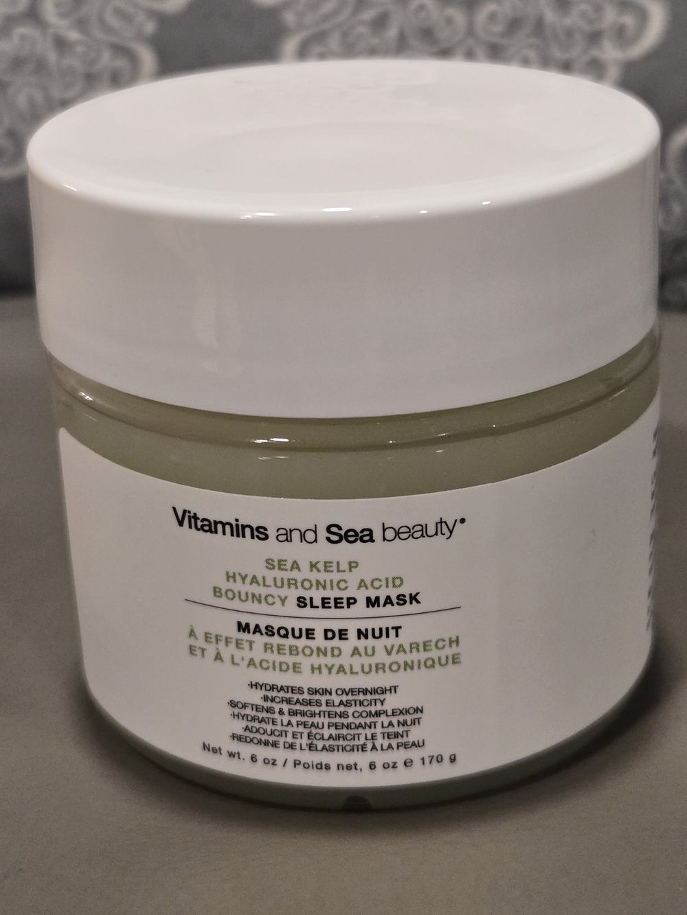 Vitamins and Sea Beauty Sea Kelp Hyaluronic Acid Bouncy Sleep Mask